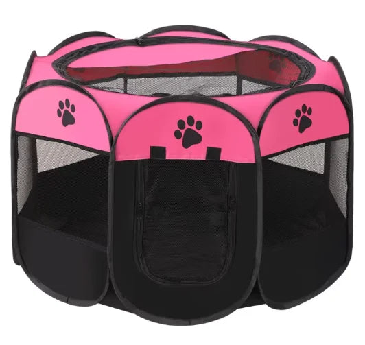 Enclos pliable chat