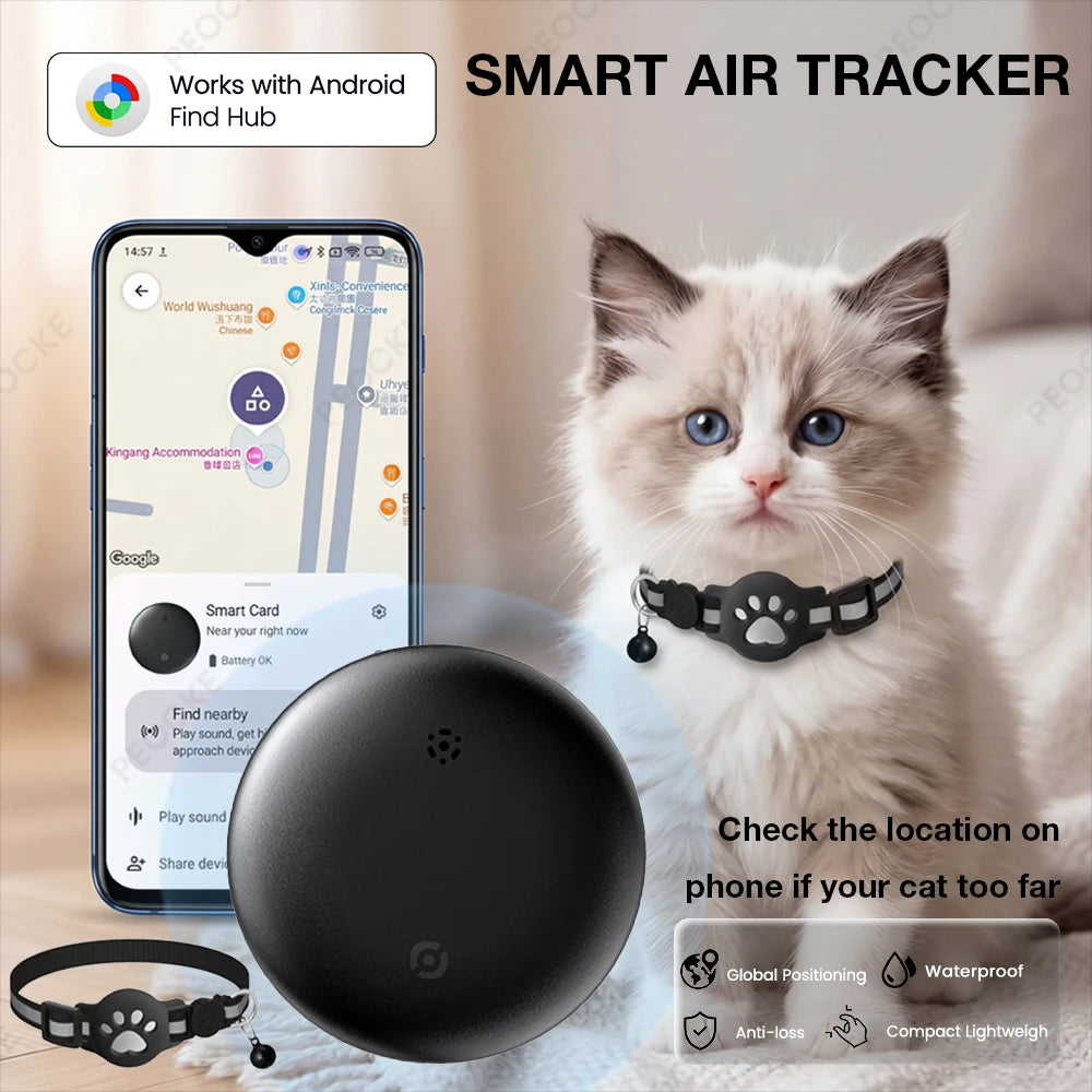 Collier GPS chat anti-étranglement, Android