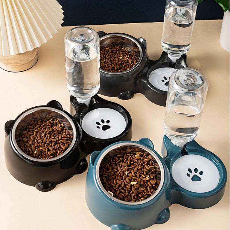 Gamelle automatique chat, réservoir gravité