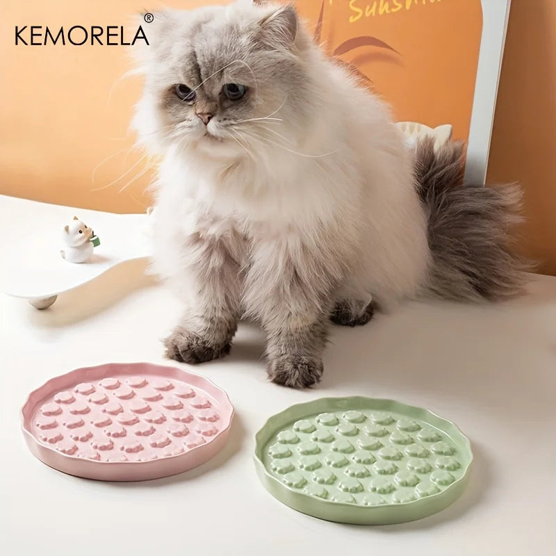 Gamelle anti-glouton chat en céramique KEMORELA