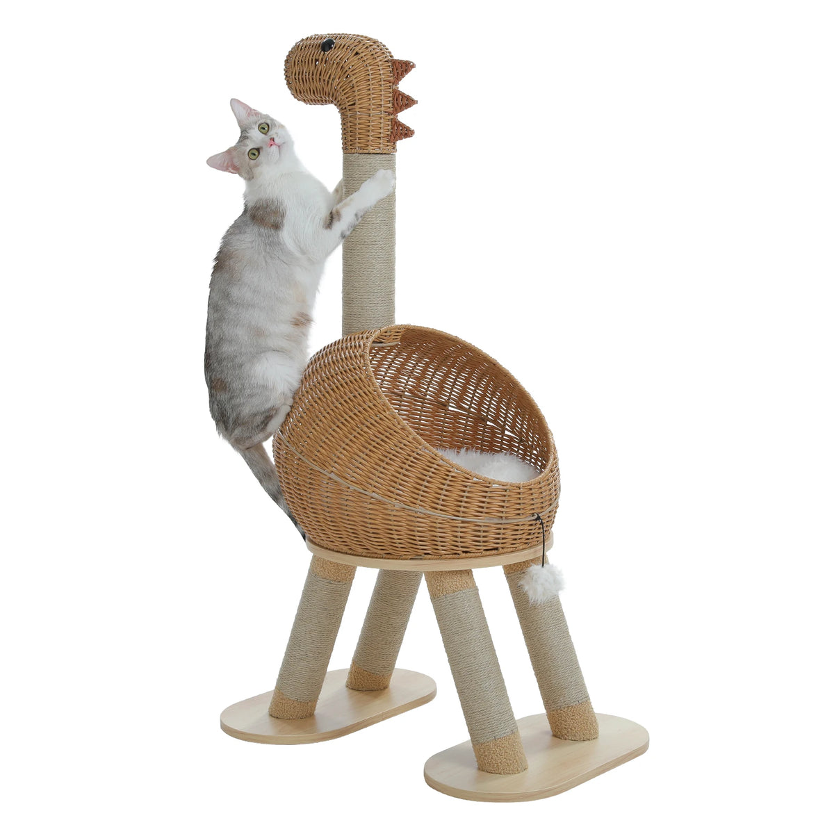 Arbre a chat dinosaure
