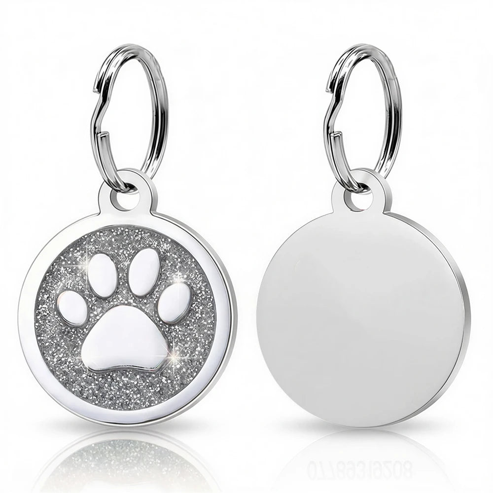 Medaille chat gravé