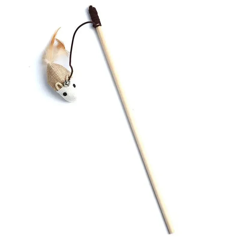 Jouet plume chat