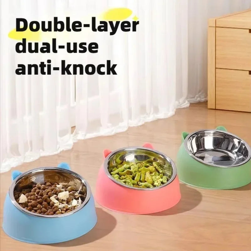 Gamelle chat inox oreilles EelJoy