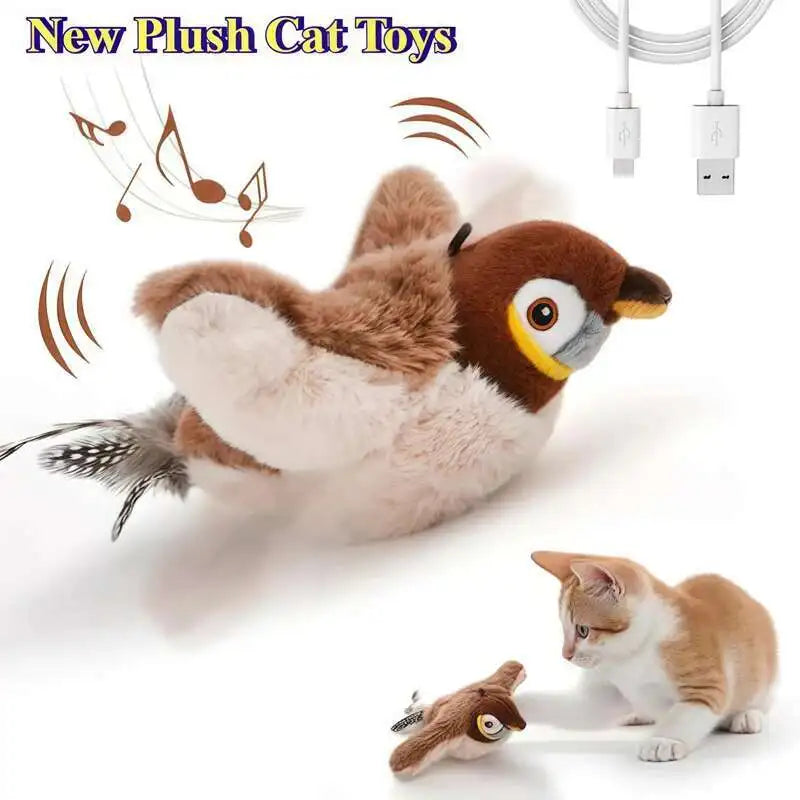 Jouet oiseau pour chat