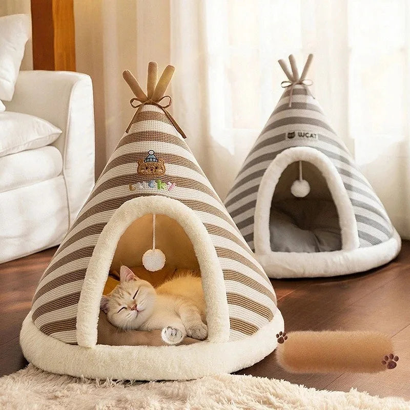 Panier pour chat auto-chauffant