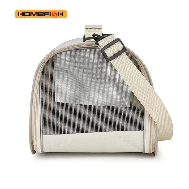 Sac de transport chat d'extérieur, bandoulière respirante