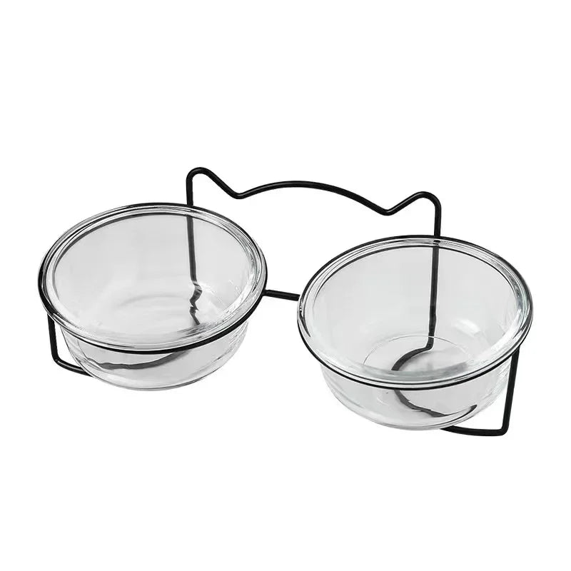 Gamelle en verre pour chat
