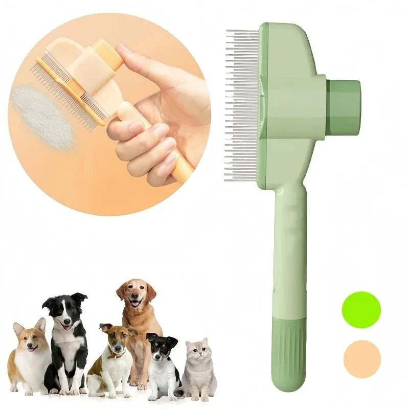 Brosse anti-chute de poils pour chat