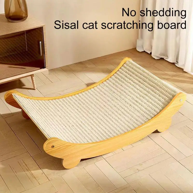 Tapis griffoir en sisal pour chat