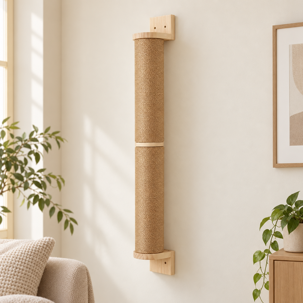 Modules de parcours mural pour chat — ponts, hamacs et griffoirs