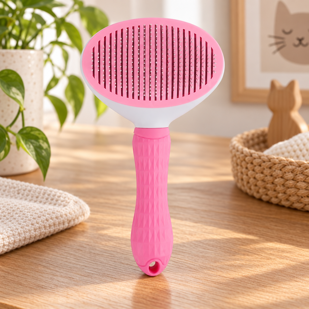 Brosses et peignes pour chat, quatre modèles