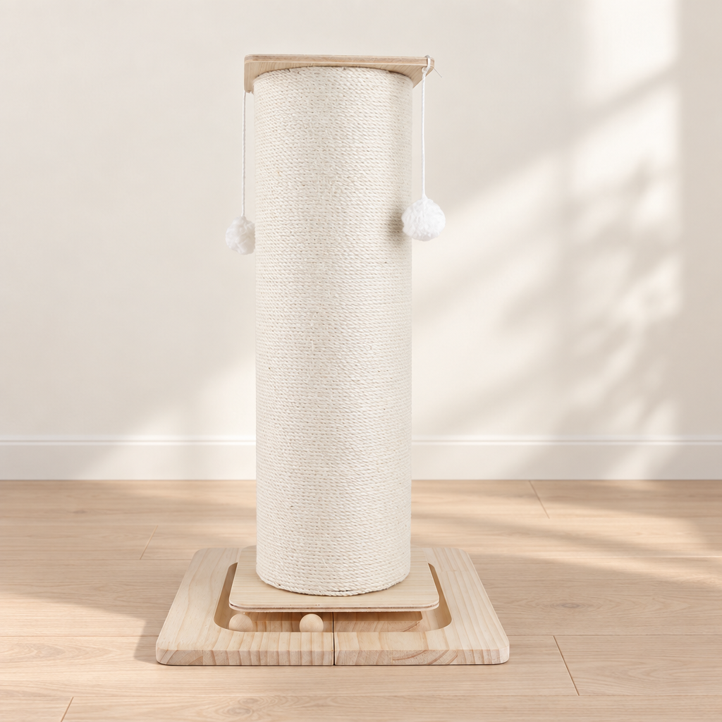 Poteau griffoir pour chat, 60 ou 80 cm