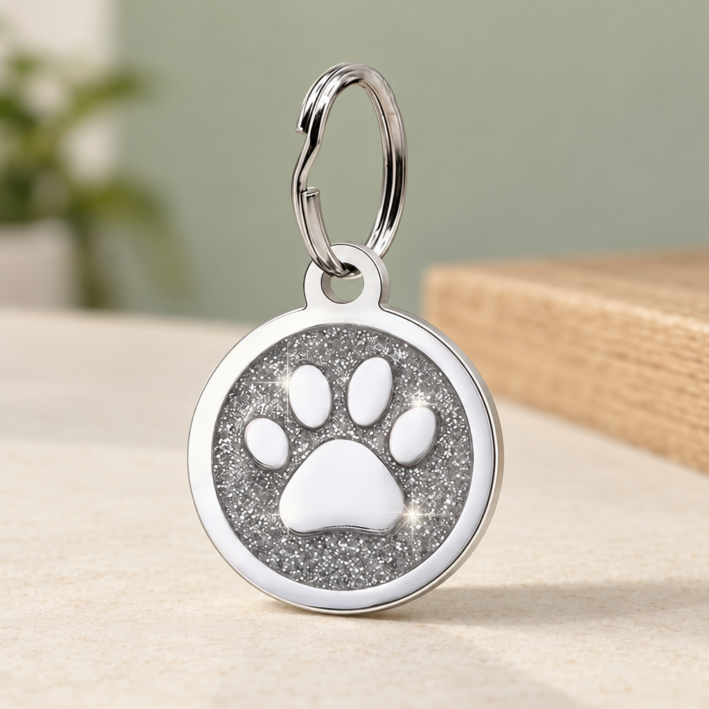 Medaille chat gravé