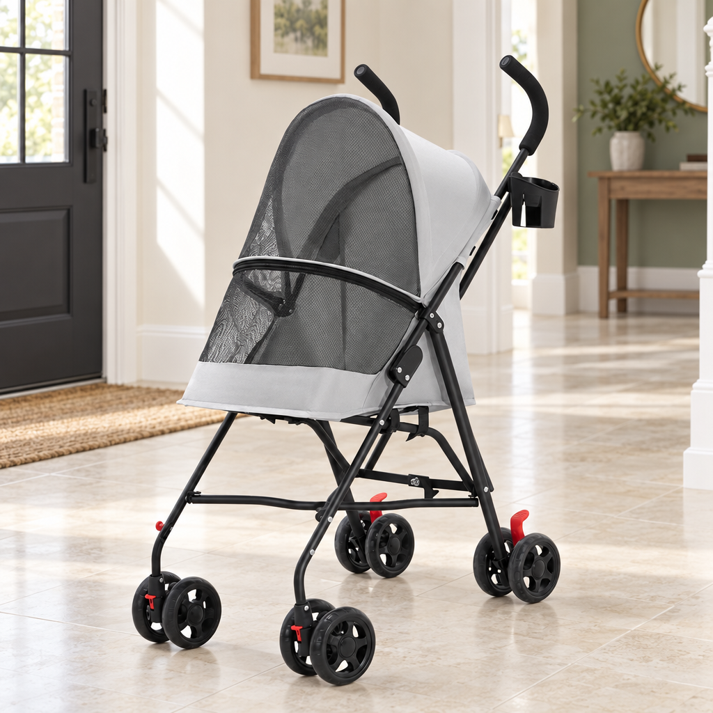 Poussette pour chat