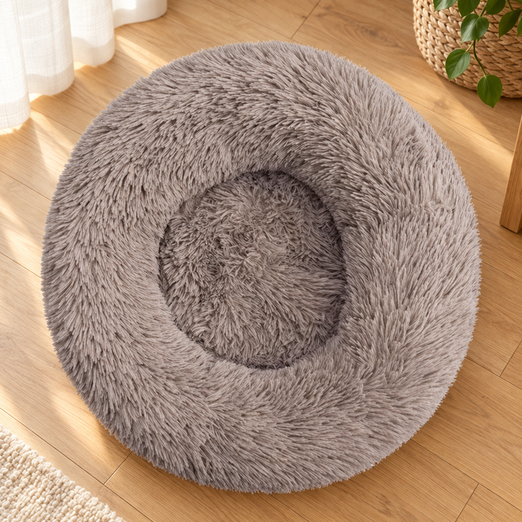 Panier rond pour chat — modèles et tailles