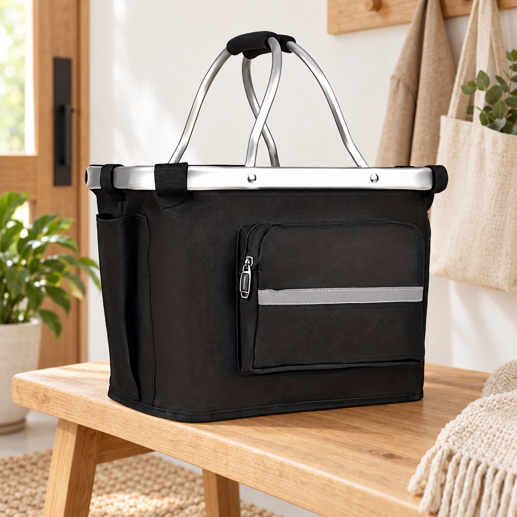 Panier de vélo amovible — 31 × 22,5 × 24 cm