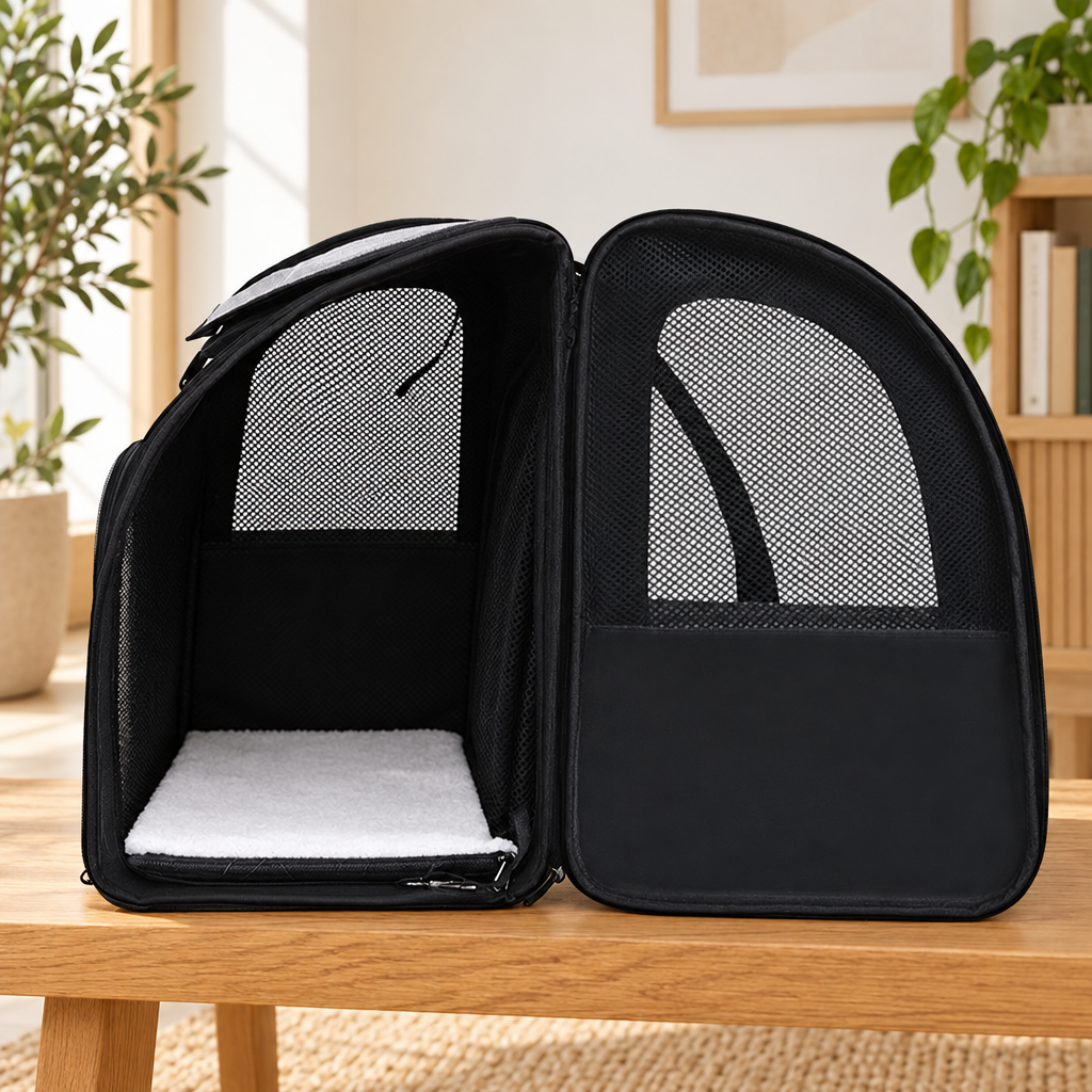 Sac à dos chat randonnée, extensible avec ombrage